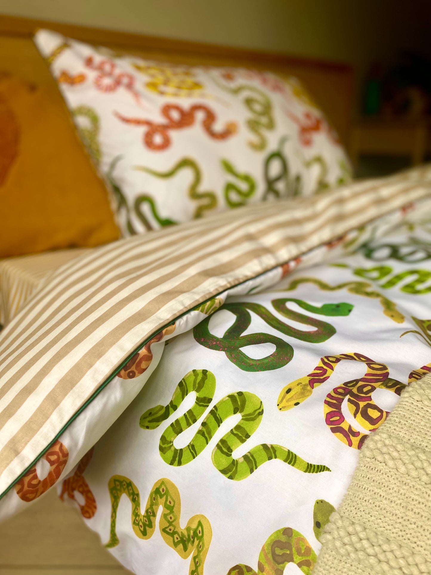 Serpent Duvet Cover Set