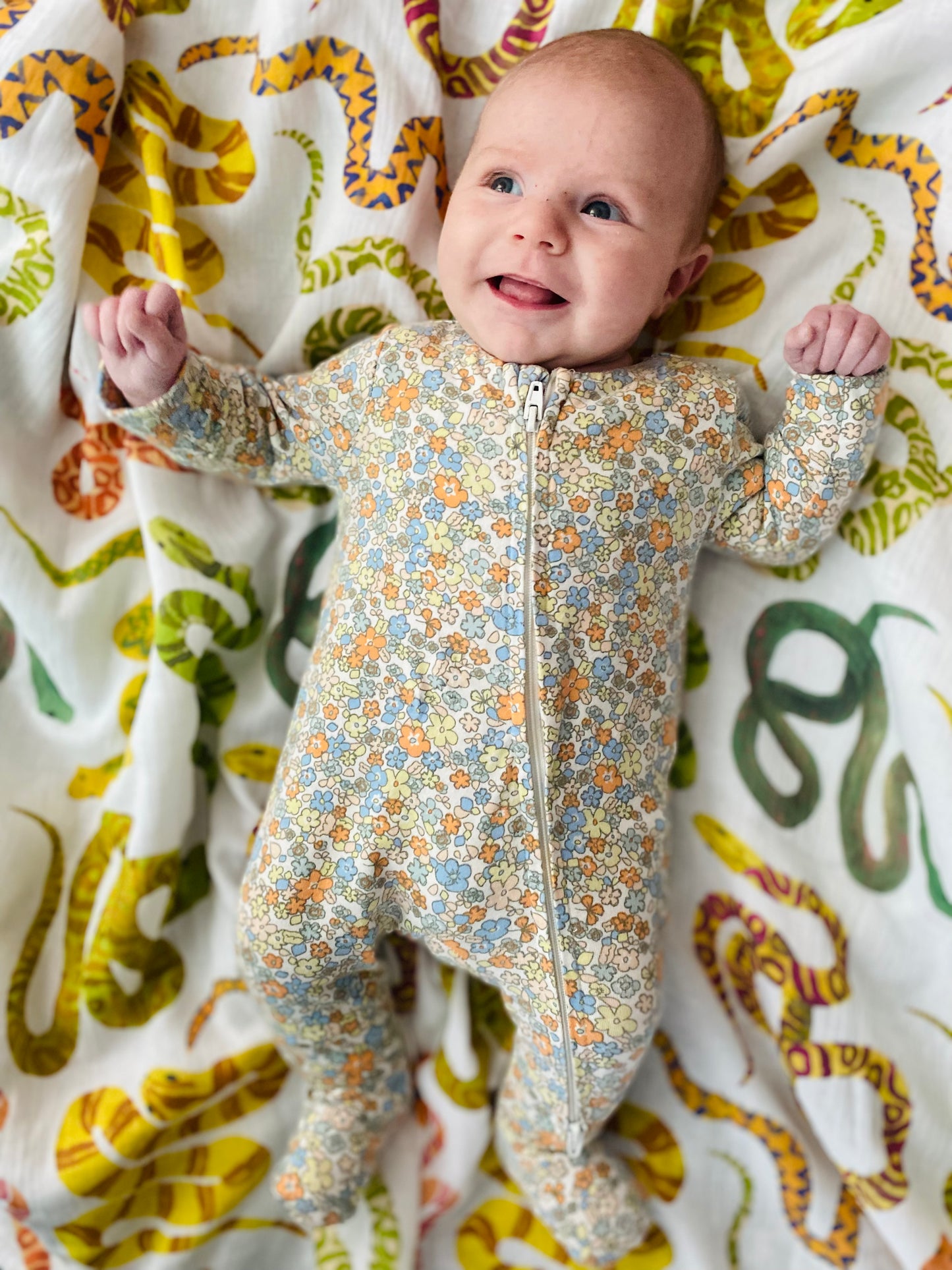 Serpent Muslin Swaddle