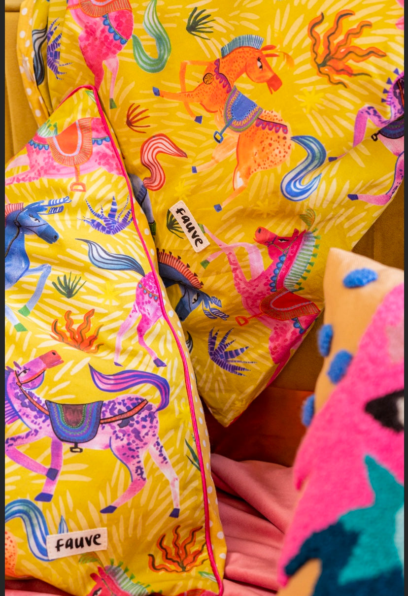 Carousel Horses Duvet Set