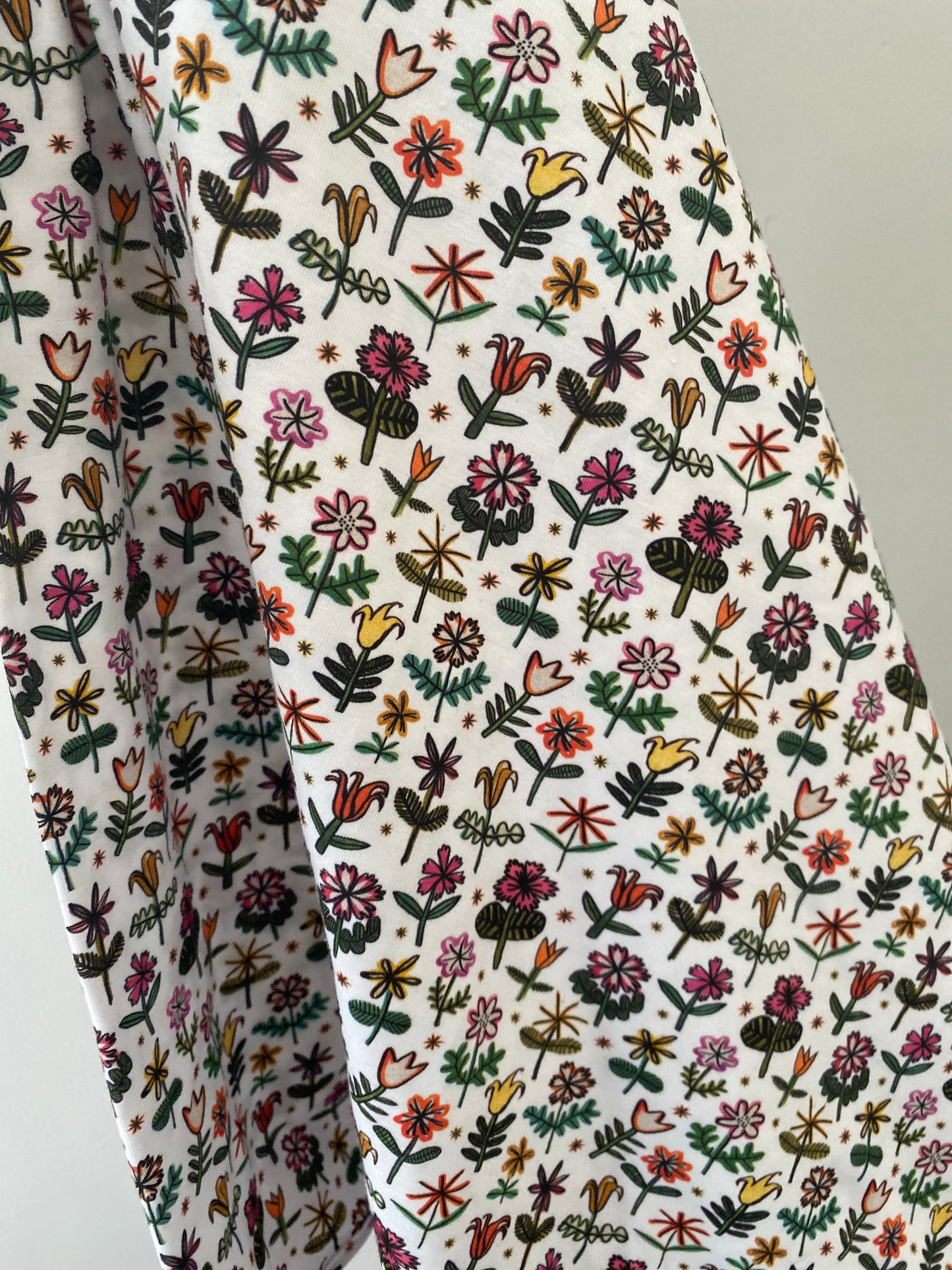 Bold Blooms Muslin Swaddle