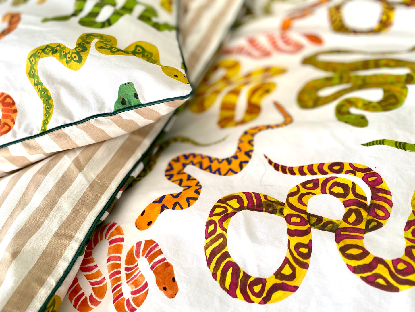Serpent Duvet Cover Set